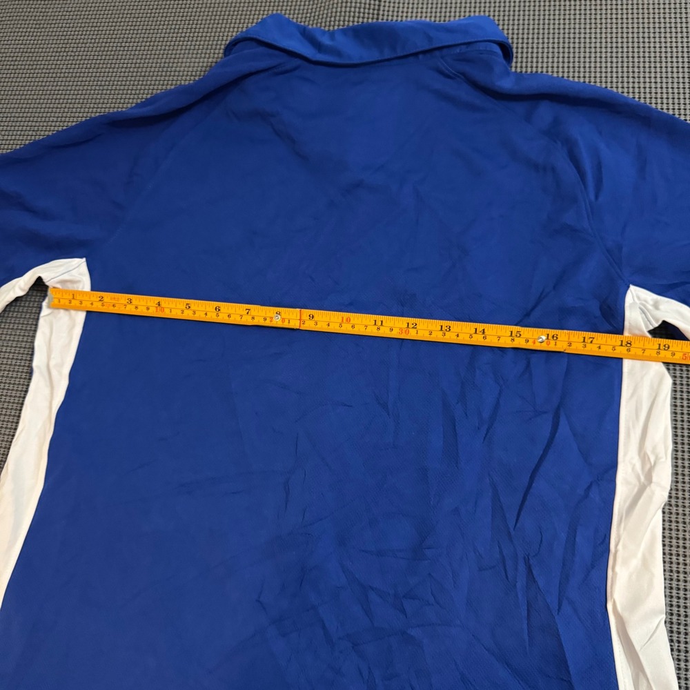 Adidas USCGA Coast Guard Academy ClimaCool Polo Shirt Womens XL Blue White - Picture 6 of 7